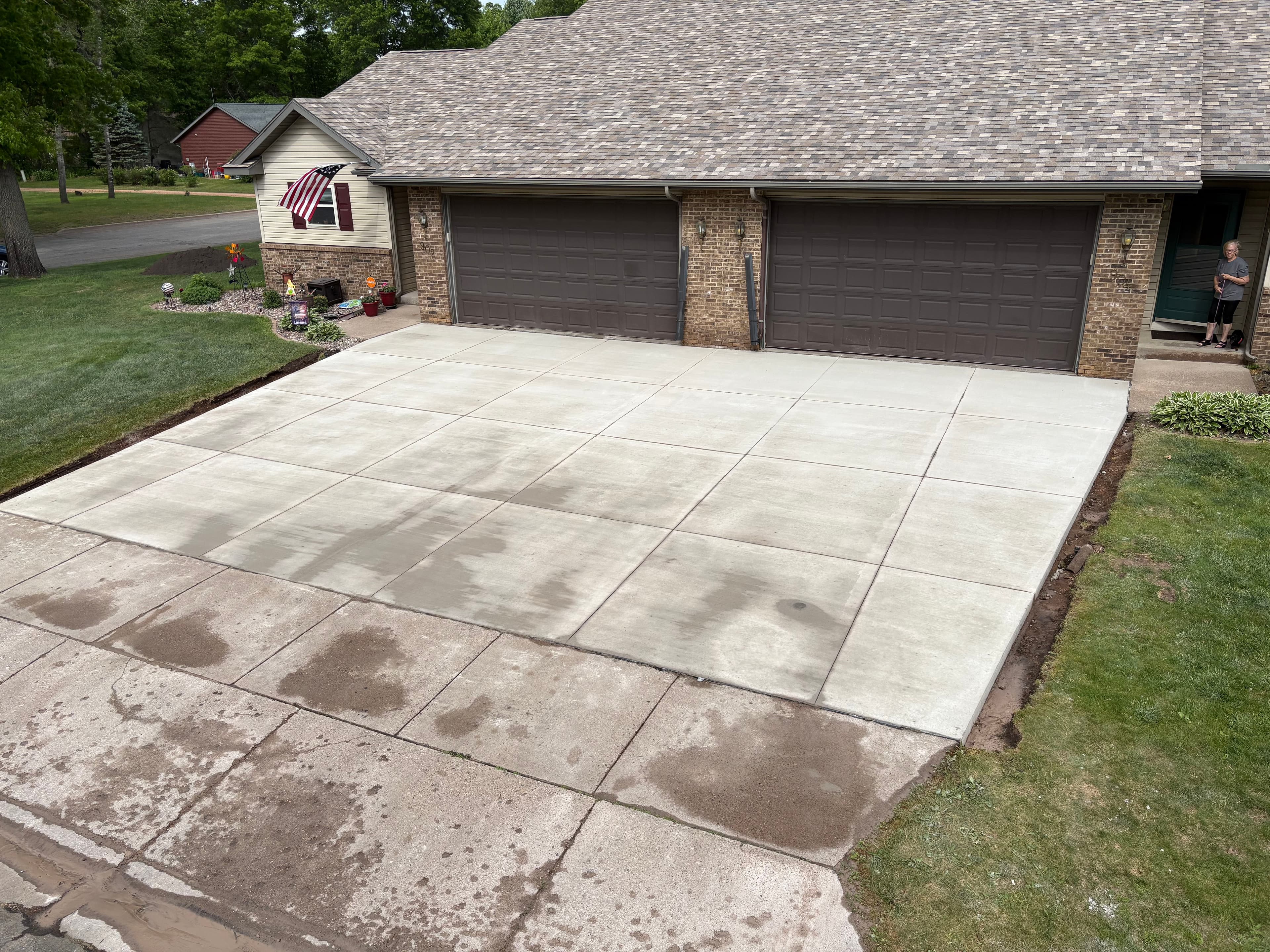 Project Full Driveway Replacement - Blacktop Out, Concrete In image
