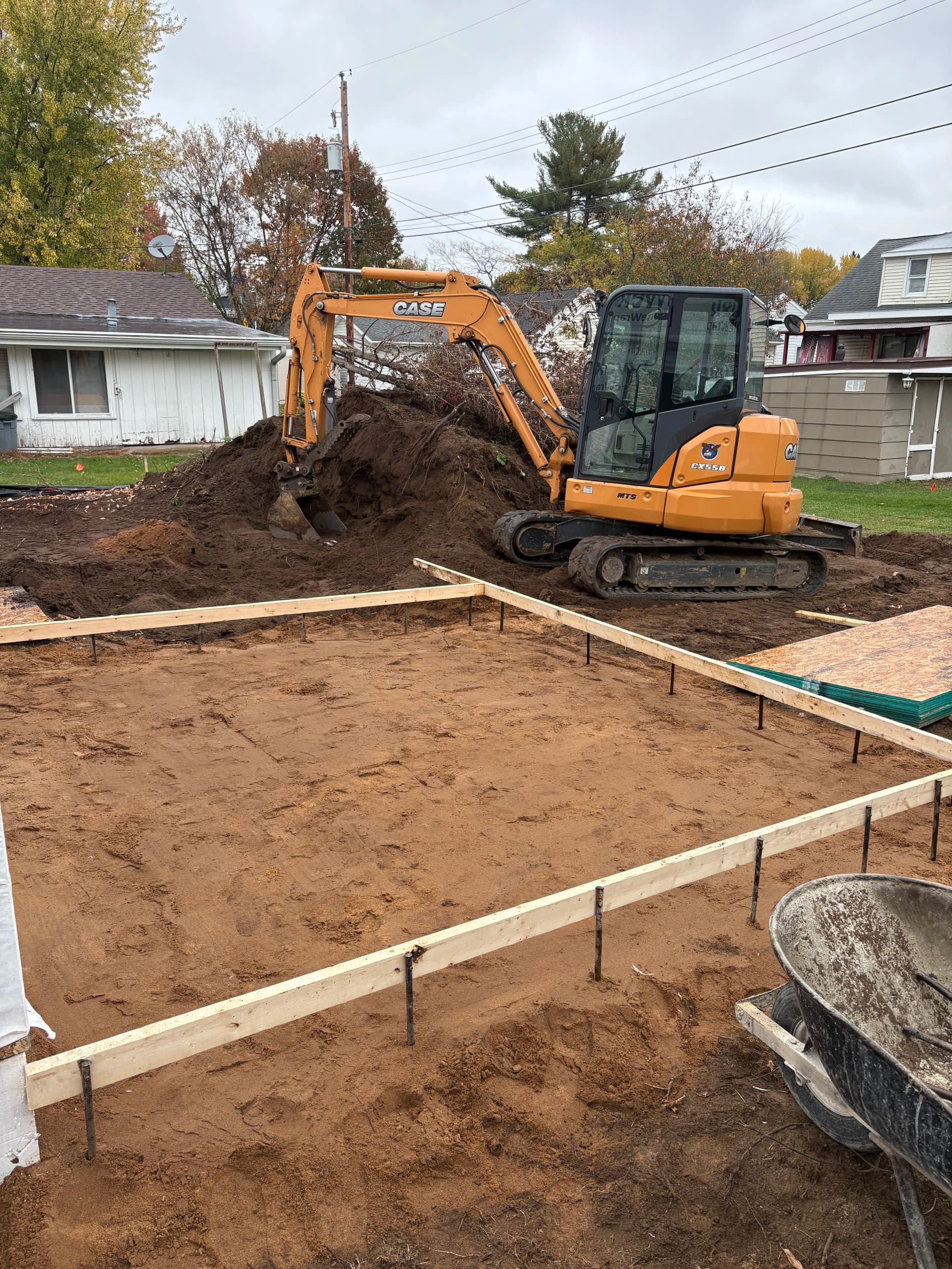 Gallery photos for New Build Patio and Garage Approach Concrete Flatwork Done Right: Image #4