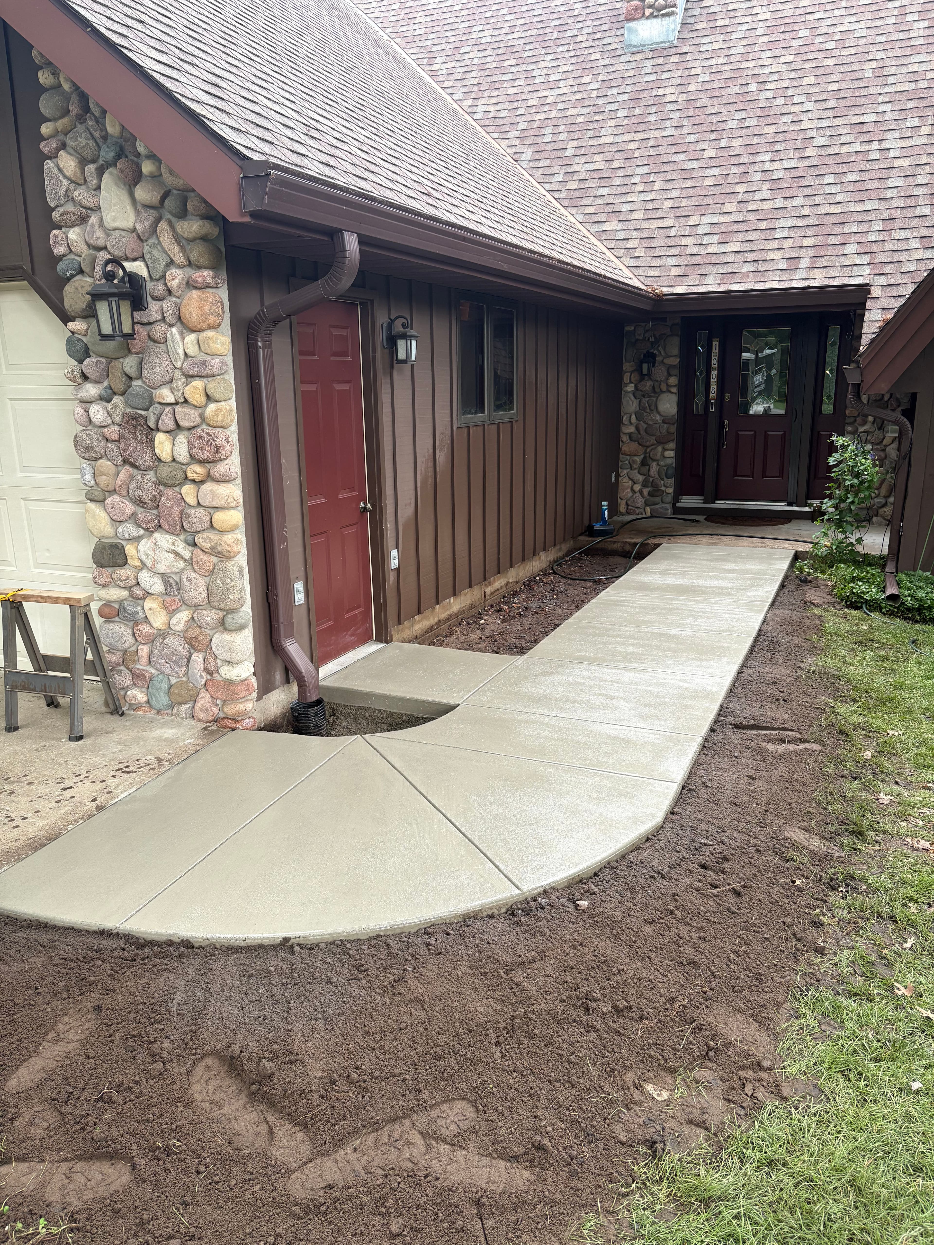 Project Cracked Sidewalk Torn Out and Rebuilt the Right Way image