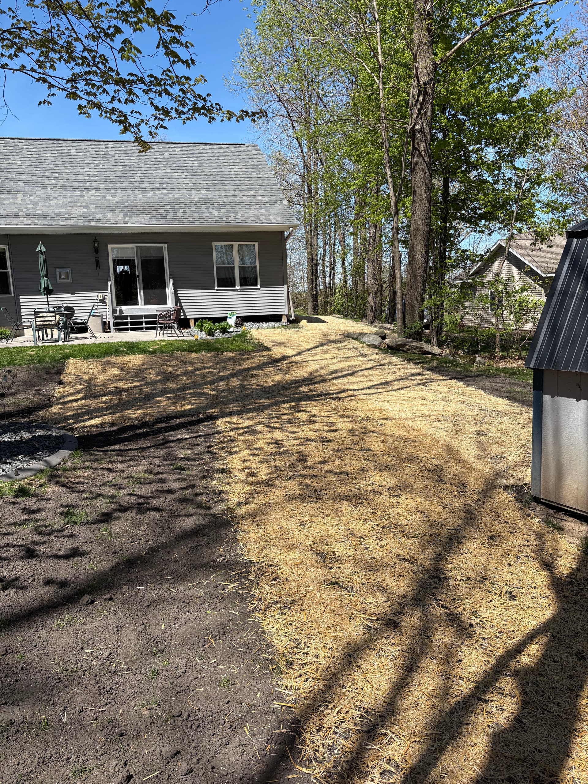 Gallery photos for New Concrete Steps, Slabs, and Lawn Sections at a Home Entry: Image #7