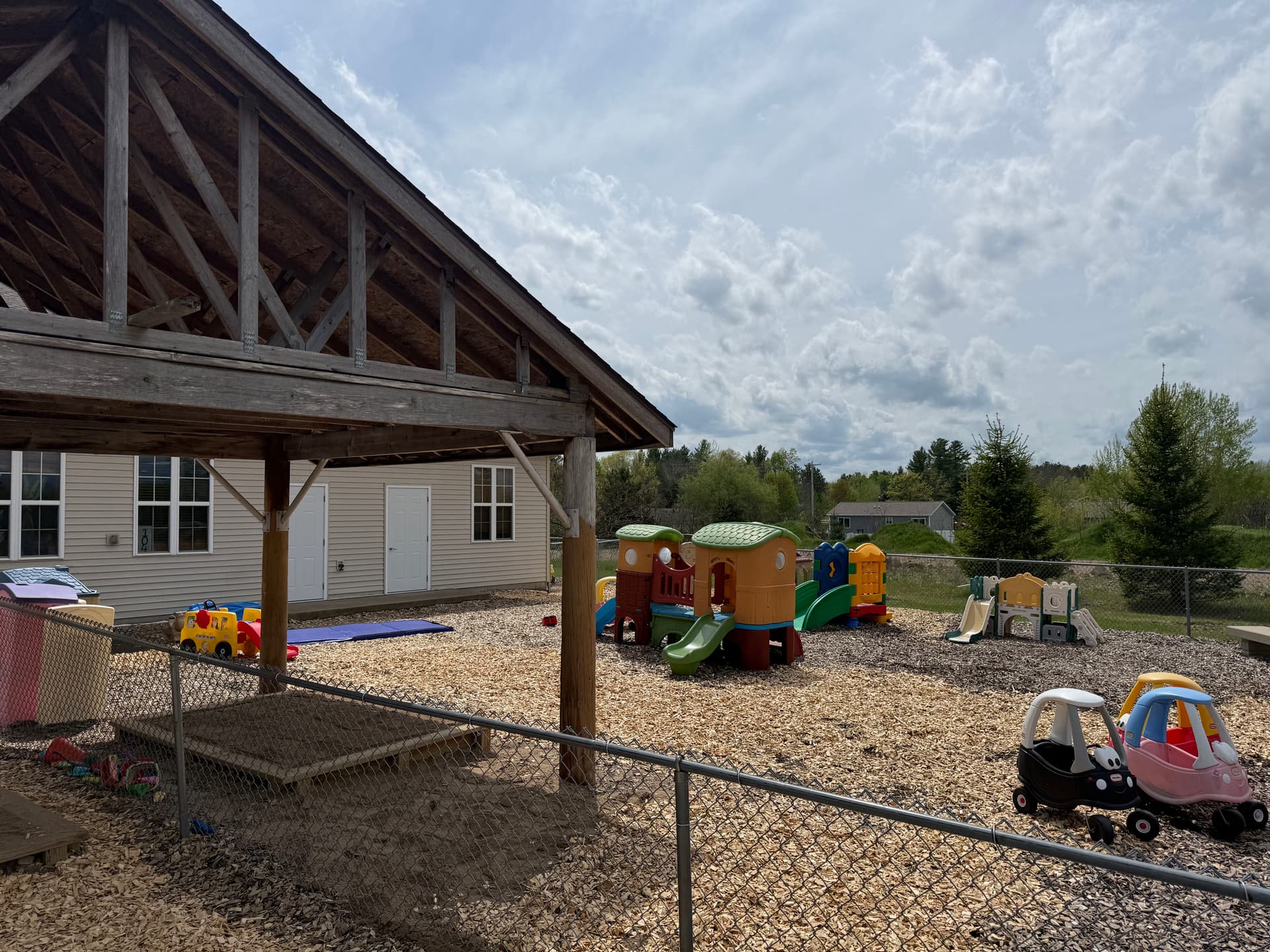 Gallery photos for Playground Wood Chip Refresh at Story Book Kids Daycare: Image #9