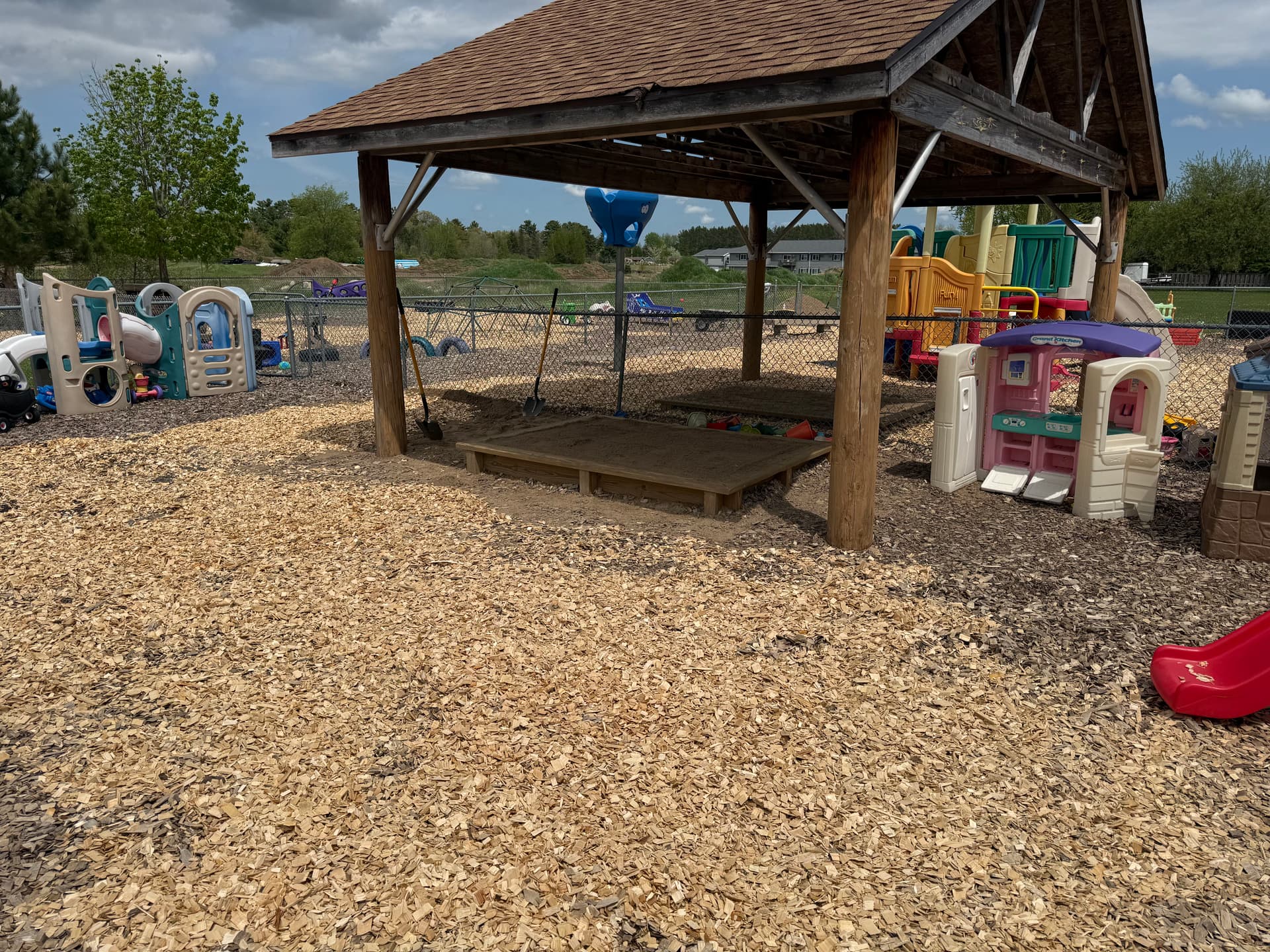 Gallery photos for Playground Wood Chip Refresh at Story Book Kids Daycare: Image #7