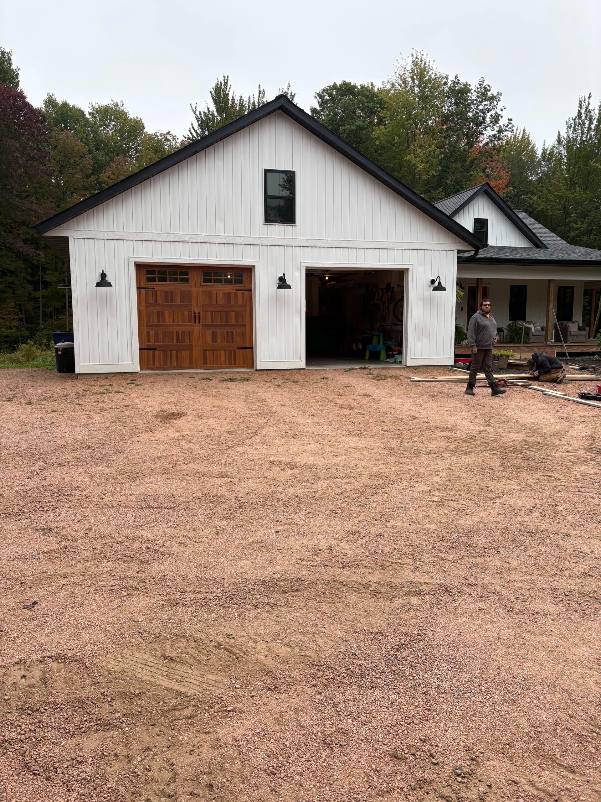 Gallery photos for New Front Step, Sidewalk, and Garage Approach Poured Clean: Image #7